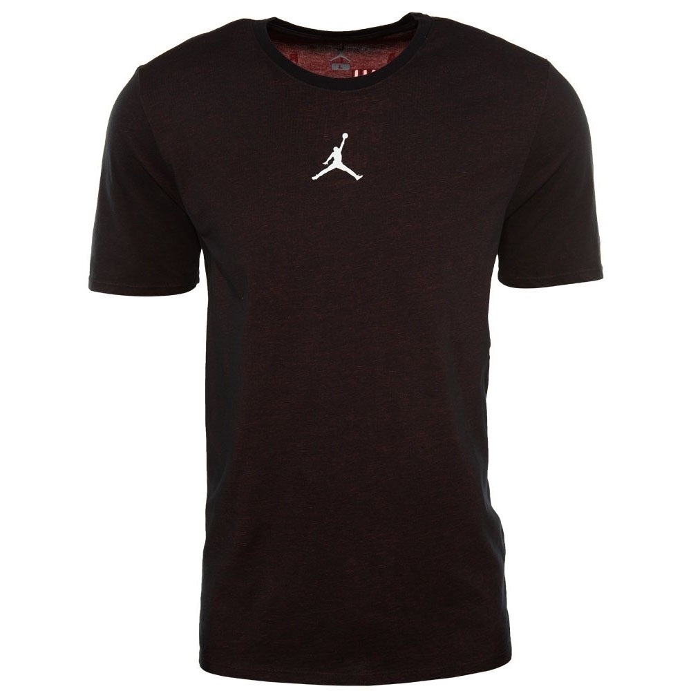 Air Jordan Men’s Motion Dri-Fit Tee Infrared Black
